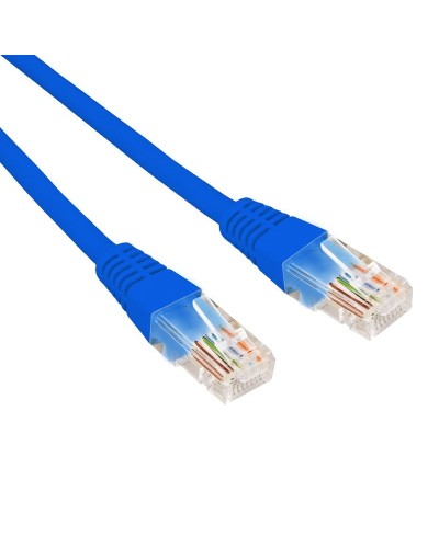 Патч-корд U/UTP CAT 6, RJ45-RJ45, 26AWG, LSZH, синий, 3м REXANT (02-0294-3). Патч-корд UTP. Rexant в Новошахтинске