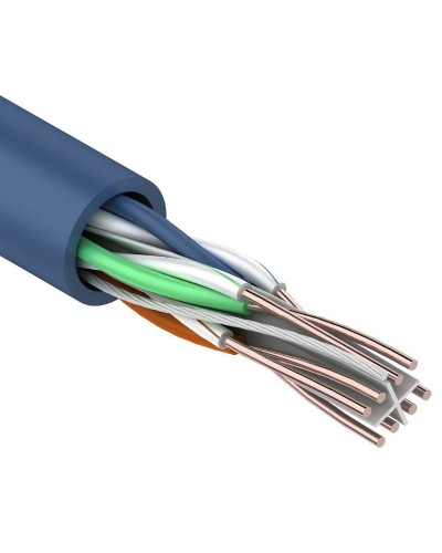 U/UTP 4PR 23AWG CAT6 305м REXANT (01-0047). Кабель «витая пара» (LAN) для структурированных систем связи. Rexant в Новошахтинске