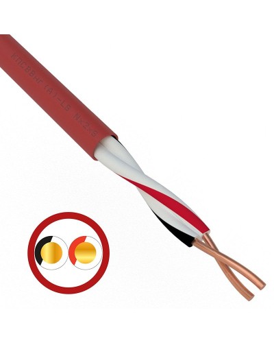 КПСВВнг(А)-LS 1х2х0,75 (01-4861)(REXANT). Кабель для систем пожарной и охранной сигнализации. Rexant в Новошахтинске