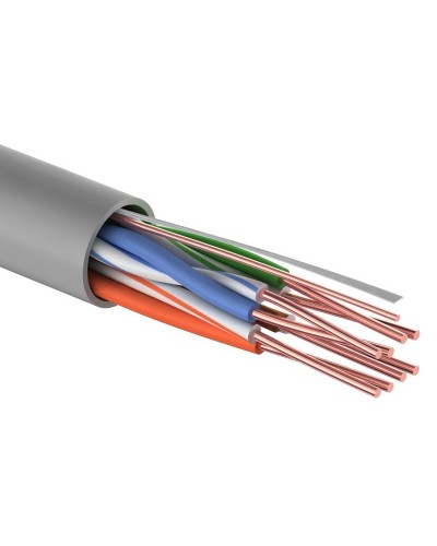 U/UTP, CAT 5e, ZH нг(А)-HF, 4PR, 24AWG, INDOOR, SOLID LIGHT 305 м (01-0059). Кабель «витая пара» (LAN) для структурированных систем связи. Rexant в Новошахтинске