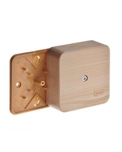 Коробка TYCO ОП 79х79х32мм IP40 сосна (65004-27М). Коробка распределительная. RuVinil в Новошахтинске
