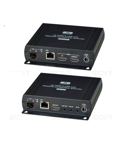 HKM01-4K. Удлинитель KVM. SC&T в Новошахтинске