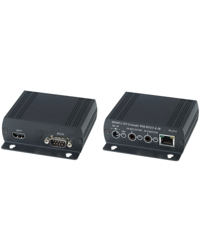 HE02. Комплект для передачи HDMI-сигнала и RS232. SC&T в Новошахтинске