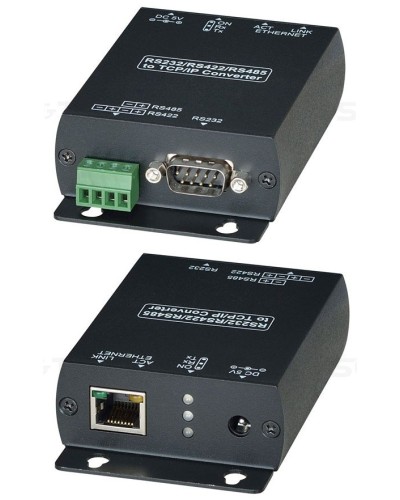 RS007. Преобразователь интерфейса RS485/RS422/RS232 в Ethernet. SC&T в Новошахтинске