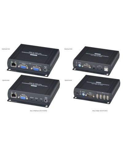 VKM04. Удлинитель VGA, клавиатуры, мыши. SC&T в Новошахтинске