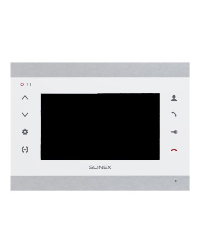 SL-07N Cloud (Silver+White). Монитор домофона цветной с функцией «свободные руки». SLINEX в Новошахтинске
