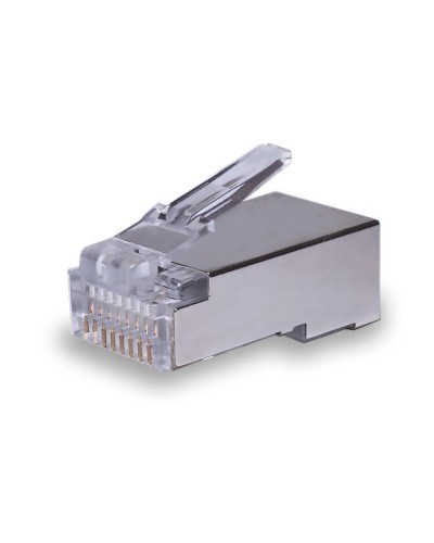 Коннекторы 8P8C FTP Cat.5e (RJ-45) 2pb (100шт) (10-0234). Разъем RJ-45. SUPRLAN в Новошахтинске