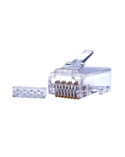 Коннекторы 8P8C UTP Cat.6 3U (RJ-45) (100шт) (10-0206). Разъем RJ-45. SUPRLAN в Новошахтинске