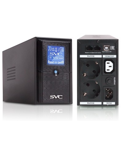 SVC V-650-L-LCD. Источник бесперебойного питания. SVC в Новошахтинске