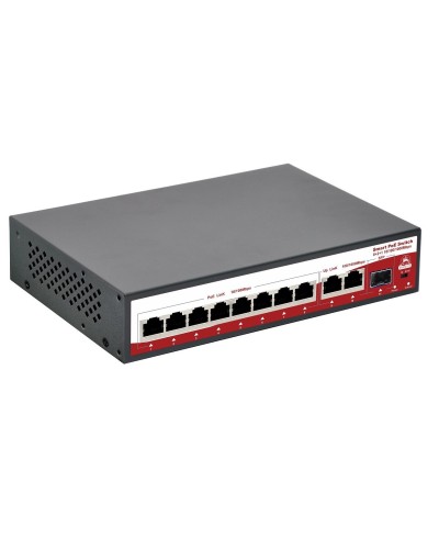 SR-PS0821GBL. Коммутатор с питанием по PoE. SarmatT в Новошахтинске