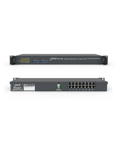 SNA-1600. Коммутатор на 16 портов. Sonar в Новошахтинске