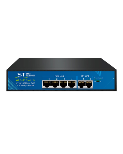 ST-S45POE (версия 4). Сетевой PoE коммутатор . Space Technology в Новошахтинске
