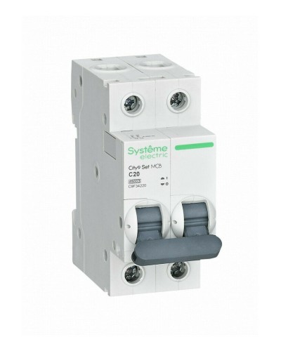 City9 Set 2P 20А 4.5kA С (C9F34220). Автоматический выключатель. Systeme Electric в Новошахтинске