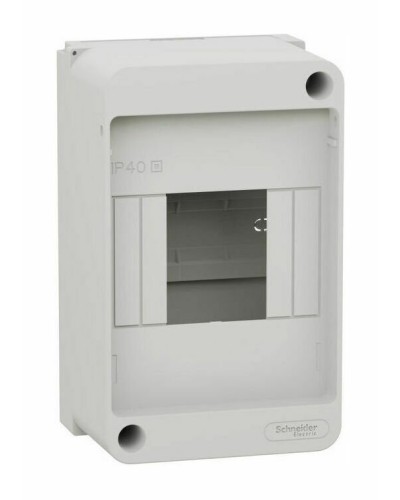 City9 Box XS 4 модуля без дверцы, белый (EZ9EAA104). Щиток модульный. Systeme Electric в Новошахтинске
