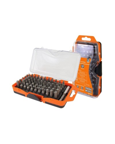 Набор бит №4, 66 бит: SL, PH, PZ, HEX, TORX, SQ,  удлинитель, сталь CR-V «Алмаз» TDM (SQ1019-0104): Набор бит в Новошахтинске