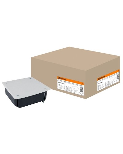 Распаячная коробка СП 115х115х45мм, крышка, метал. лапки, IP20, TDM (SQ1403-0008). Распаячная коробка СП. TDM ЕLECTRIC в Новошахтинске