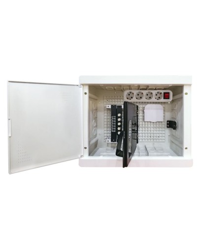 БМ-ВП-01, 420х320х150, ТВх4, ТФх5, 2 сетевых модуля, колодка питания (SQ0915-0201). Бокс мультимедийный. TDM ЕLECTRIC в Новошахтинске