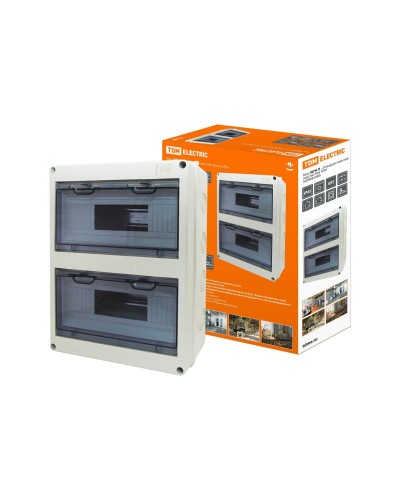 ЩРН-П-24 модулей навесной пластик IP65 (SQ0908-0006). Бокс. TDM ЕLECTRIC в Новошахтинске