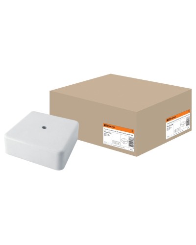 Коробка КР 100х100х44 ОП белая, IP40 (SQ1401-0209). Распаячная коробка. TDM ЕLECTRIC в Новошахтинске