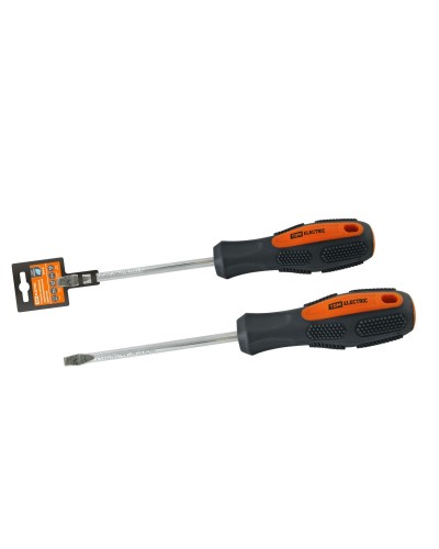 Отвертка шлицевая двухкомпонентная CR-V, тип SL6.5x150 "Алмаз" TDM (SQ1006-1010): Отвертка шлицевая двухкомпонентная в Новошахтинске