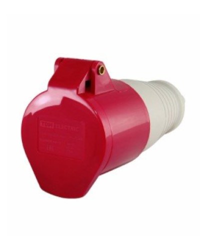 Розетка 224 переносная 3Р+РЕ 32А 380В IP44 (SQ0603-0013). Розетка. TDM ЕLECTRIC в Новошахтинске