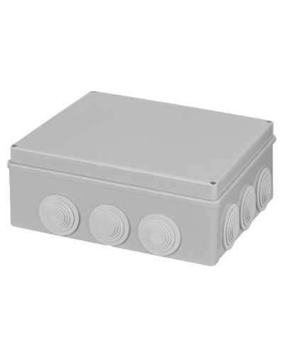 Распаячная коробка ОП 240х190х90мм, крышка, IP55, 12 гермовводов TDM (SQ1401-1143). Распаячная коробка ОП. TDM ЕLECTRIC в Новошахтинске