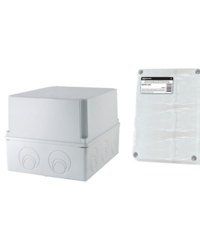 Коробка ОП 240х195х165мм, крышка, IP44, кабельные вводы d28-3шт, d37-2шт (SQ1401-1273). Распаячная коробка. TDM ЕLECTRIC в Новошахтинске