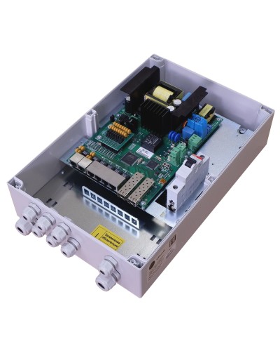 Tfortis PSW-2G6F+. Коммутатор для подключения 6 камер. TFortis в Новошахтинске