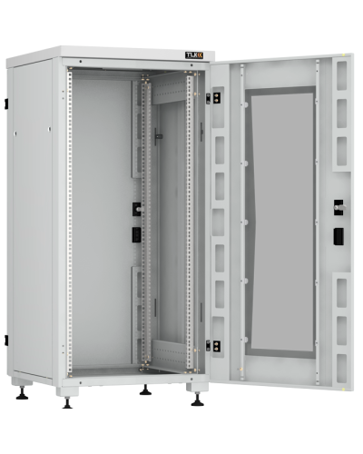 TFI-246060-PMMM-R-GY. Шкаф телекоммуникационный 19 напольный 24U. TLK в Новошахтинске