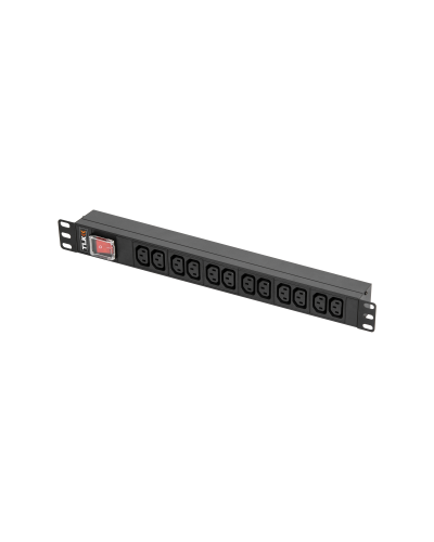 TLK-RSA12-MTF-01-BK. Блок розеток 19. TLK в Новошахтинске