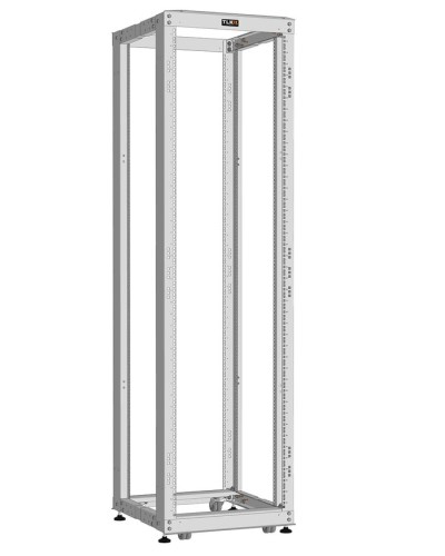 TRK-425510-R-GY. Монтажная стойка двухрамная раздвижная 19, 42U (600-1000). TLK в Новошахтинске