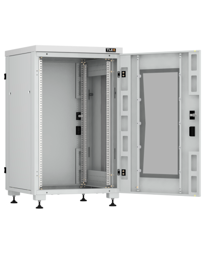 TFI-186080-PMPM-R-GY. Шкаф телекоммуникационный 19 напольный 18U. TLK в Новошахтинске