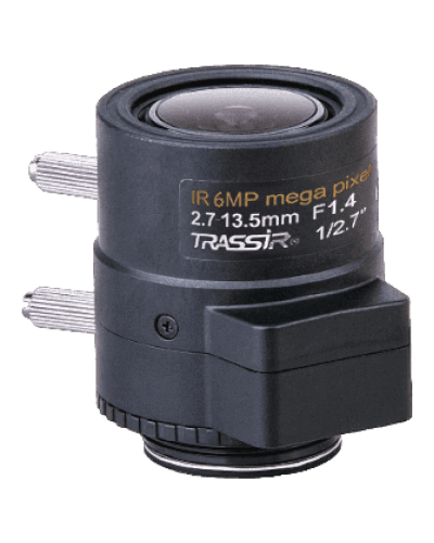 TR-L6M2.7D2.7-13.5IR. Объектив мегапиксельный с автоматической диафрагмой (АРД). Trassir в Новошахтинске