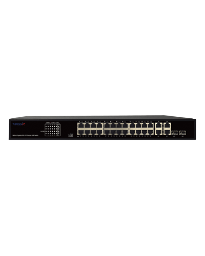 TR-NS14282C-370-24POE. Коммутатор с PoE. Trassir в Новошахтинске