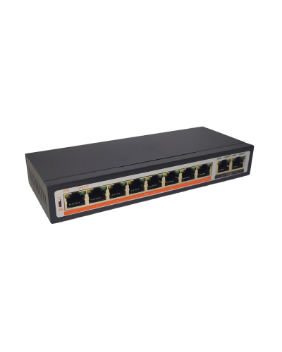 TI-208P. Коммутатор с питанием по PoE. True-IP в Новошахтинске