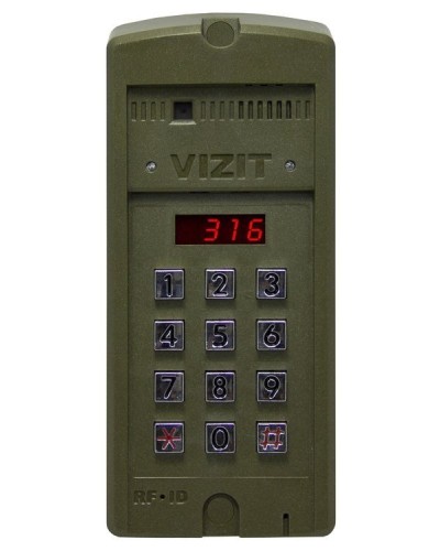 БВД-316R. Вызывная панель аудиодомофона. VIZIT в Новошахтинске