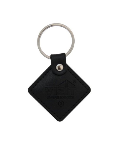 VIZIT-RF2.2 (Black). Брелок proximity кожаный. VIZIT в Новошахтинске