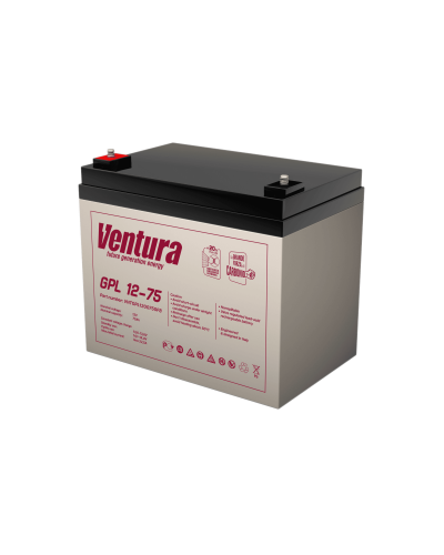 Ventura GPL 12-75. Аккумулятор герметичный свинцово-кислотный. Ventura в Новошахтинске