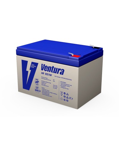 Ventura HR 1251W. Аккумулятор герметичный свинцово-кислотный. Ventura в Новошахтинске