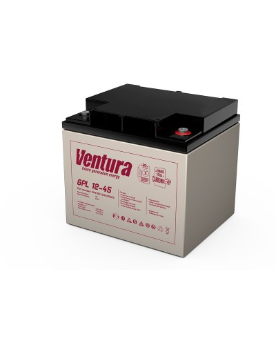 Ventura GPL 12-45. Аккумулятор герметичный свинцово-кислотный. Ventura в Новошахтинске