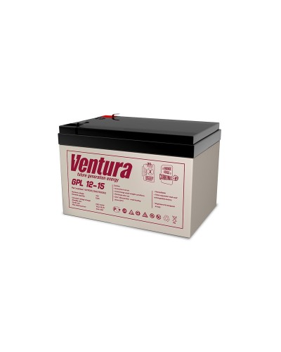 Ventura GPL 12-15. Аккумулятор герметичный свинцово-кислотный. Ventura в Новошахтинске