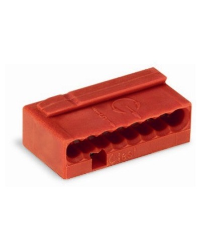 WAGO 243-808 Клемма MICRO 8-проводная красная. Клемма для распределительных коробок. WAGO в Новошахтинске