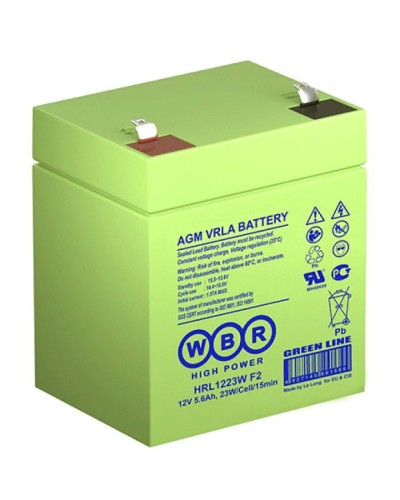WBR HRL1223W F2. Аккумулятор герметичный свинцово-кислотный. WBR в Новошахтинске