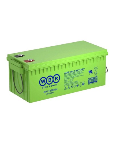 WBR GPL122000H. Аккумулятор герметичный свинцово-кислотный. WBR в Новошахтинске