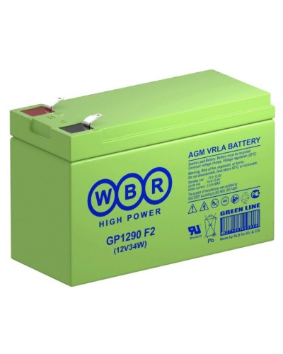 WBR GP1290 F2. Аккумулятор герметичный свинцово-кислотный. WBR в Новошахтинске
