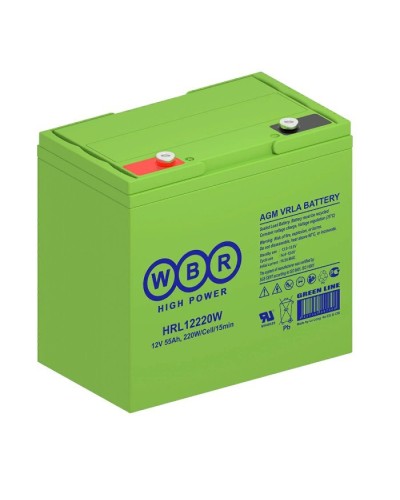 WBR HRL12220W. Аккумулятор герметичный свинцово-кислотный. WBR в Новошахтинске