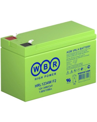 WBR HRL1234W F2. Аккумулятор герметичный свинцово-кислотный. WBR в Новошахтинске
