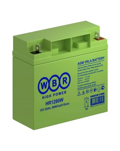 WBR HR1280W. Аккумулятор герметичный свинцово-кислотный. WBR в Новошахтинске