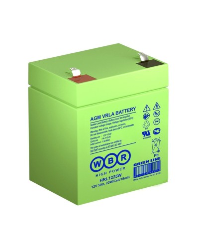 WBR HRL1225W. Аккумулятор герметичный свинцово-кислотный. WBR в Новошахтинске