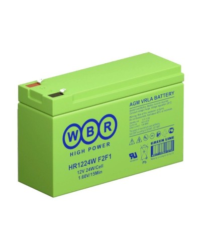 WBR HR1224W F2F1. Аккумулятор герметичный свинцово-кислотный. WBR в Новошахтинске